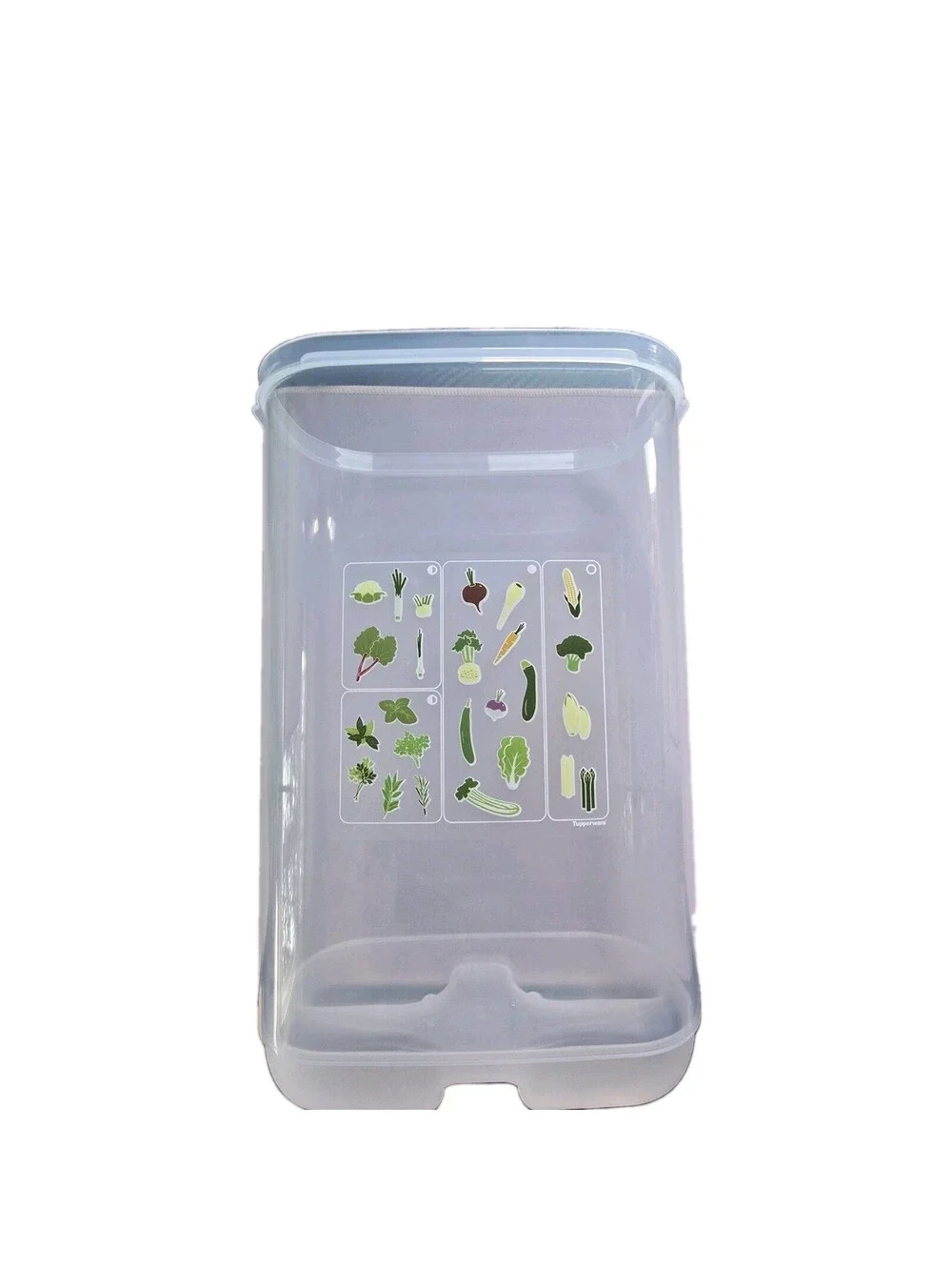 Tupperware Fridgesmart Vertical Tall Container 3 1/4 Quart Veggie Fruit Keeper